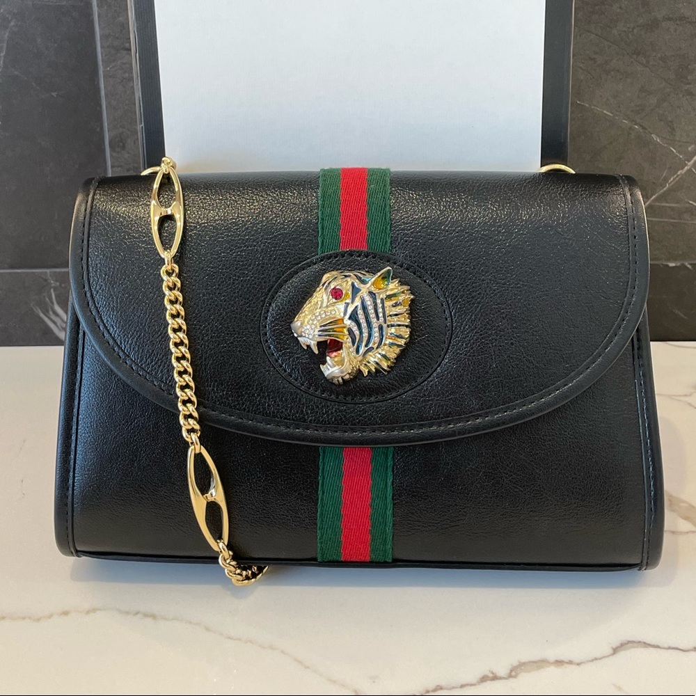 🔥PARTY SALE 🔥🐯 NWT Gucci Rajah Crossbody Bag 🐯